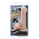 Заказать Телесный вибратор THE GOALIE 8INCH DILDO - 20,3 см.
