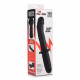 Заказать Черный вибратор The Large Realistic 10X Silicone Vibrator with Handle - 30,5 см.