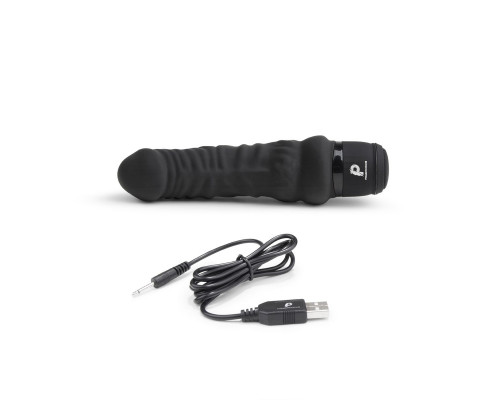 Заказать Черный вибратор-реалистик 6  Realistic Vibrator - 17 см.