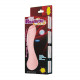Заказать Водонепроницаемый вибратор с мошонкой и розовой головкой - 24,3 см.