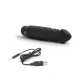 Заказать Черный вибратор-реалистик 6.5  Girthy Realistic Vibrator - 19 см.