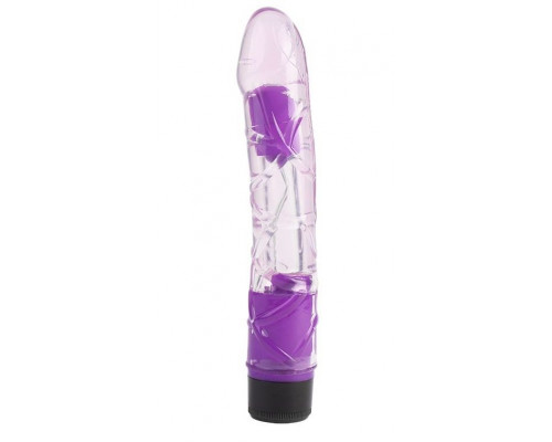 Заказать Сиреневый реалистичный вибратор 9 Inch Realistic Vibe - 23 см.