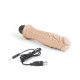 Заказать Телесный вибратор-реалистик 8  Girthy Realistic Vibrator - 24,5 см.