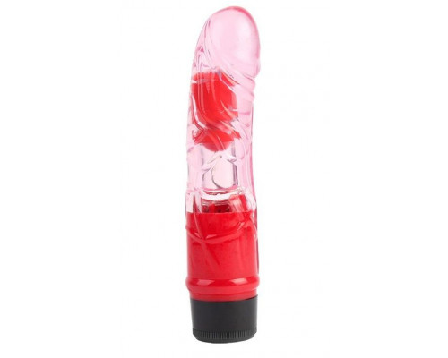 Заказать Розовый вибратор-реалистик 7 Inch Realistic Vibe - 18 см.