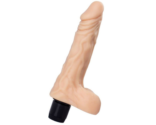 Заказать Телесный мультискоростной вибратор-реалистик A-toys - 19,8 см.