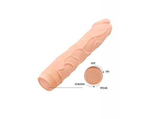 Заказать Телесный вибратор-реалистик Bob - 22,5 см.
