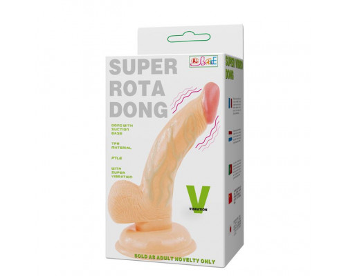 Заказать Вибромассажер-реалистик на присоске - 15,5 см.