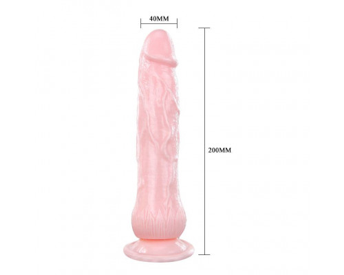 Заказать Вибратор с имитацией семяизвержения Eros Fountain - 19,5 см.
