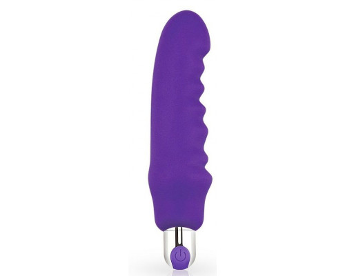 Заказать Фиолетовый вибратор Rechargeable IJOY Silicone Waver - 16,5 см.
