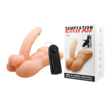 Мега вибратор Temptation Bigger Man с мужским торсом в качестве основания