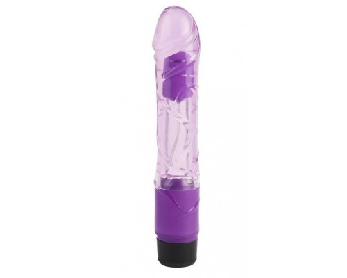Заказать Сиреневый вибратор-реалистик 9 Inch Realistic Vibe - 22,5 см.