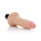 Заказать Реалистичный вибратор Futurotic Ballsy Vibrating Dong 4.5  - 16 см.