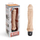 Заказать Телесный вибратор-реалистик 8  Girthy Realistic Vibrator - 24,5 см.