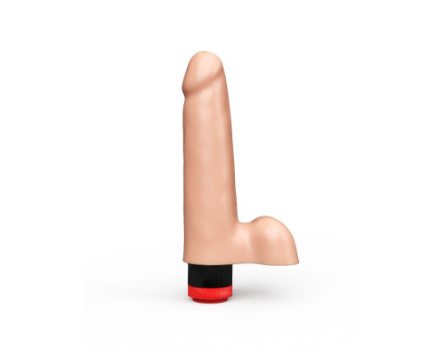 Заказать Реалистичный фаллоимитатор с вибрацией - 16,5 см.