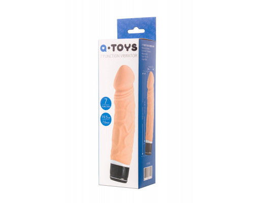 Заказать Реалистичный телесный вибратор A-Toys - 19,3 см. Заказать Реалистичный телесный вибратор A-Toys - 19,3 см.