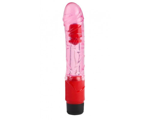 Заказать Розовый вибратор-реалистик 9 Inch Realistic Vibe - 22,3 см.