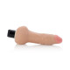 Заказать Реалистичный вибратор Futurotic Ballsy Vibrating Dong 4.5  - 16 см.
