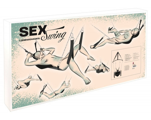 Заказать Секс-качели с лежаком и подголовником Sex Swing