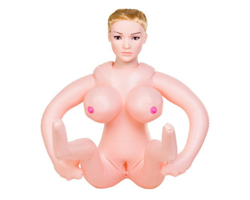 Заказать Надувная секс-кукла LILIANA с реалистичной головой и поднятыми ножками