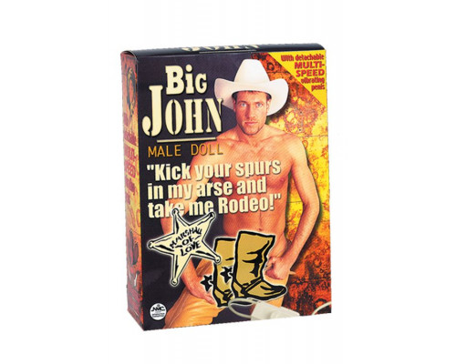 Заказать Надувная секс-кукла Big John с виброфаллосом