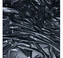 Черная виниловая ткань-простынь для эротических игр