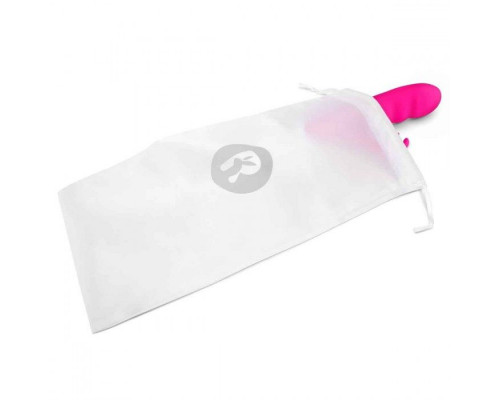 Заказать Розовый вибромассажер с клиторальной стимуляцией Clitoral Suction Rabbit - 24,5 см.