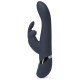 Заказать Тёмно-синий вибратор Oh My USB Rechargeable Rabbit Vibrator - 25,4 см.
