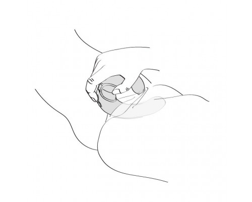 Заказать Малиновый гибкий вибростимулятор MIYO с двумя моторами - 18,5 см.