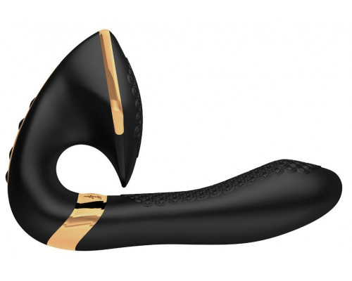 Черный вибростимулятор SOYO - 17 см.