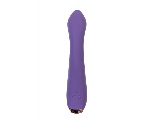Заказать Фиолетовый вибратор-кролик Fingie с функцией Come-Hither - 21,6 см.