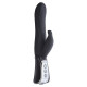 Заказать Чёрный вибратор VIBE THERAPY JUBILATION  - 23 см.