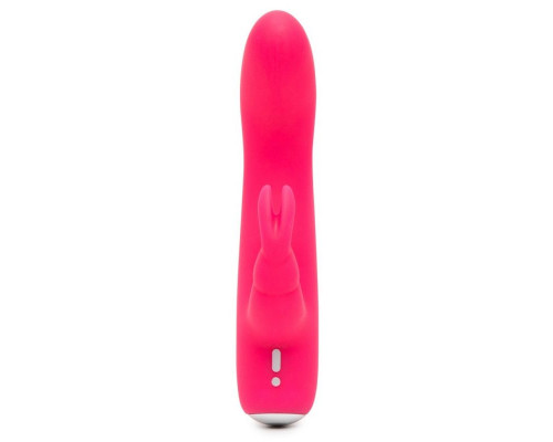 Заказать Розовый вибратор-кролик Rechargeable Mini Rabbit Vibrator - 15,2 см.