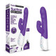 Заказать Фиолетовый вибромассажер с клиторальной стимуляцией Clitoral Suction Rabbit - 24,5 см.