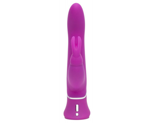 Заказать Лиловый вибратор Curve Thrusting Rechargeable Rabbit Vibrator - 24,1 см.