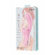 Заказать Розовый вибратор-кролик с ласкающим язычком Orali - 22 см.