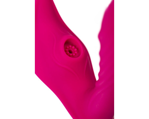 Ярко-розовый стимулятор точки G с вакуум-волновой стимуляцией Shani