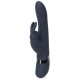 Заказать Тёмно-синий вибратор Oh My USB Rechargeable Rabbit Vibrator - 25,4 см.