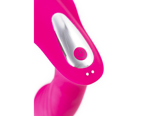 Ярко-розовый стимулятор точки G с вакуум-волновой стимуляцией Shani