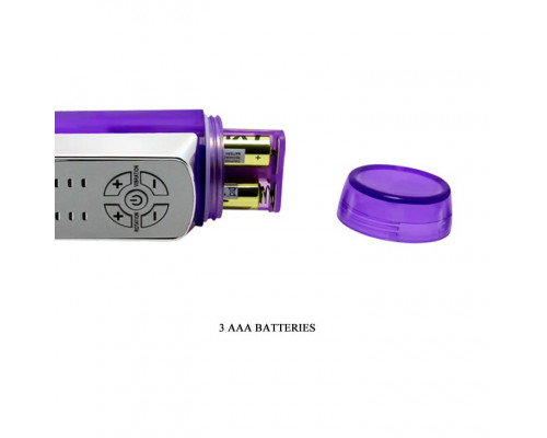 Заказать Фиолетовый ротатор Passionate Baron - 21,5 см.