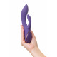 Заказать Фиолетовый вибратор-кролик Fingie с функцией Come-Hither - 21,6 см.