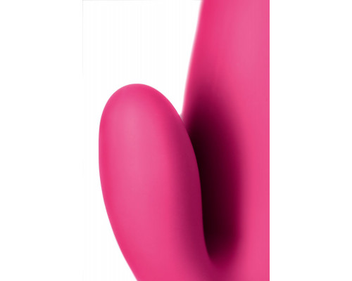 Заказать Ярко-розовый вибратор  Satisfyer Mr. Rabbit с клиторальным отростком - 22,1 см.