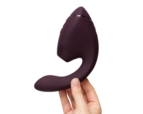 Сливовый двойной стимулятор Womanizer Next Duo