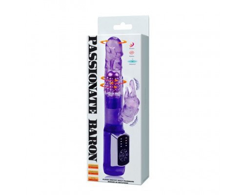 Заказать Фиолетовый ротатор Passionate Baron - 21,5 см.