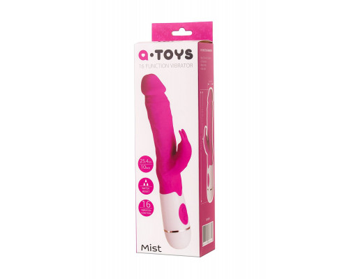 Заказать Розовый вибратор A-Toys Mist - 25,4 см.
