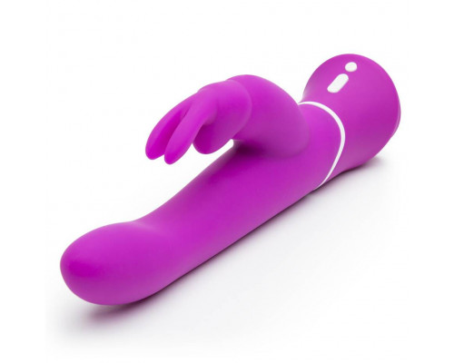 Заказать Лиловый вибратор-кролик Curve Rechargeable Rabbit Vibrator - 25,4 см.
