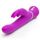 Заказать Лиловый вибратор-кролик Curve Rechargeable Rabbit Vibrator - 25,4 см.