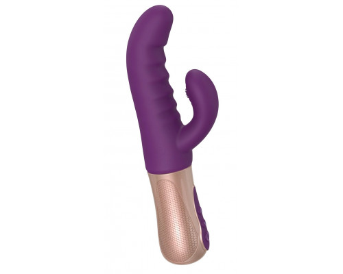 Заказать Фиолетовый вибратор-кролик Sassy Bunny - 21 см.