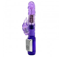 Фиолетовый ротатор Passionate Baron - 21,5 см.