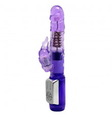 Фиолетовый ротатор Passionate Baron - 21,5 см.