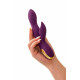 Заказать Фиолетовый вибратор-кролик Octar - 24,5 см.
